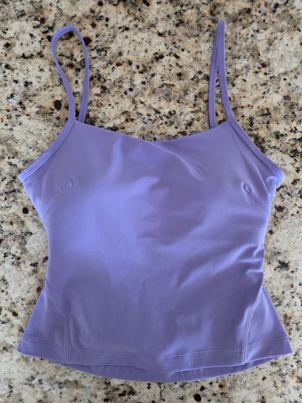 Lululemon Cross-Back Nulu Yoga Tank Top | Purple | Size 8 - Picture 3 of 6
